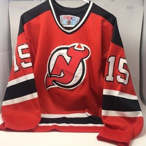 New Jersey Devils #15 Hockey CCM playing jersey